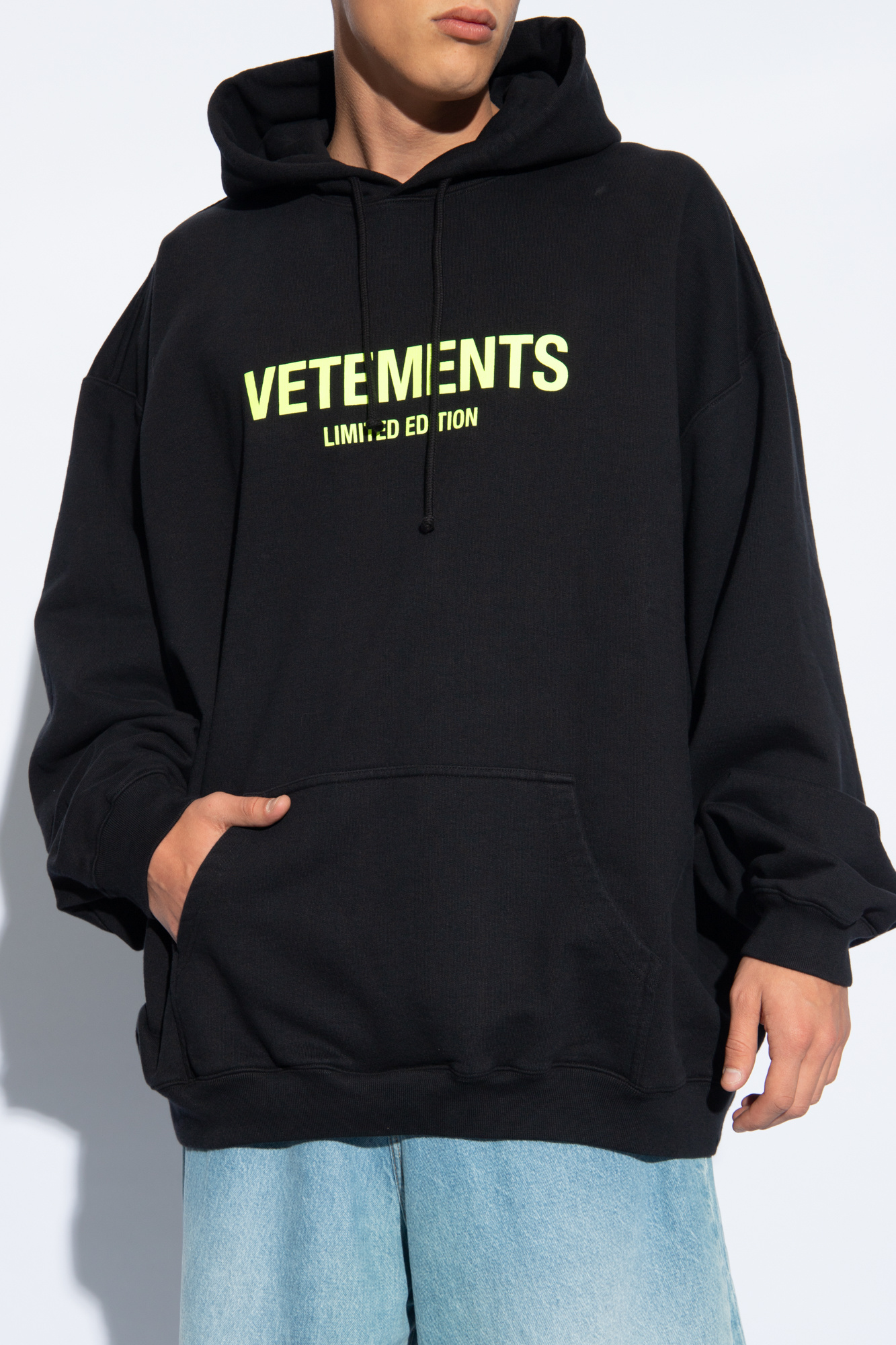 Vetements hoodie outlet yellow